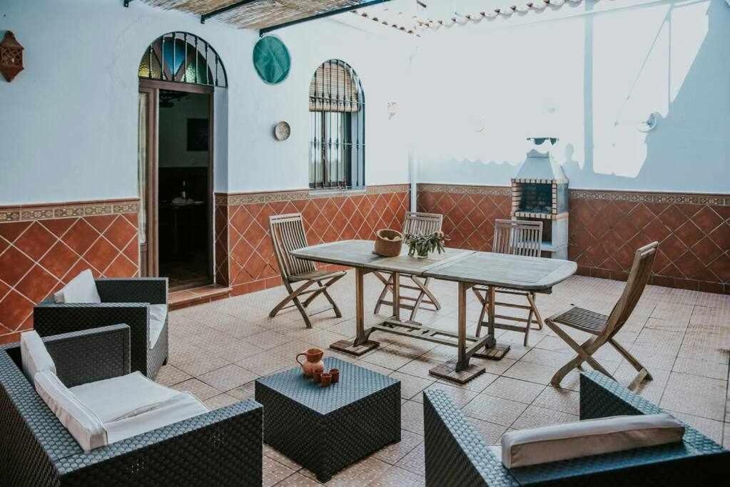 Casa Rural Con Jacuzzi, Sauna, Barbacoa Y Barra Cabeza la Vaca Ngoại thất bức ảnh
