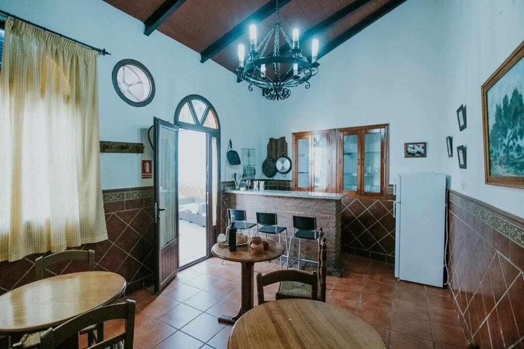 Casa Rural Con Jacuzzi, Sauna, Barbacoa Y Barra Cabeza la Vaca Ngoại thất bức ảnh