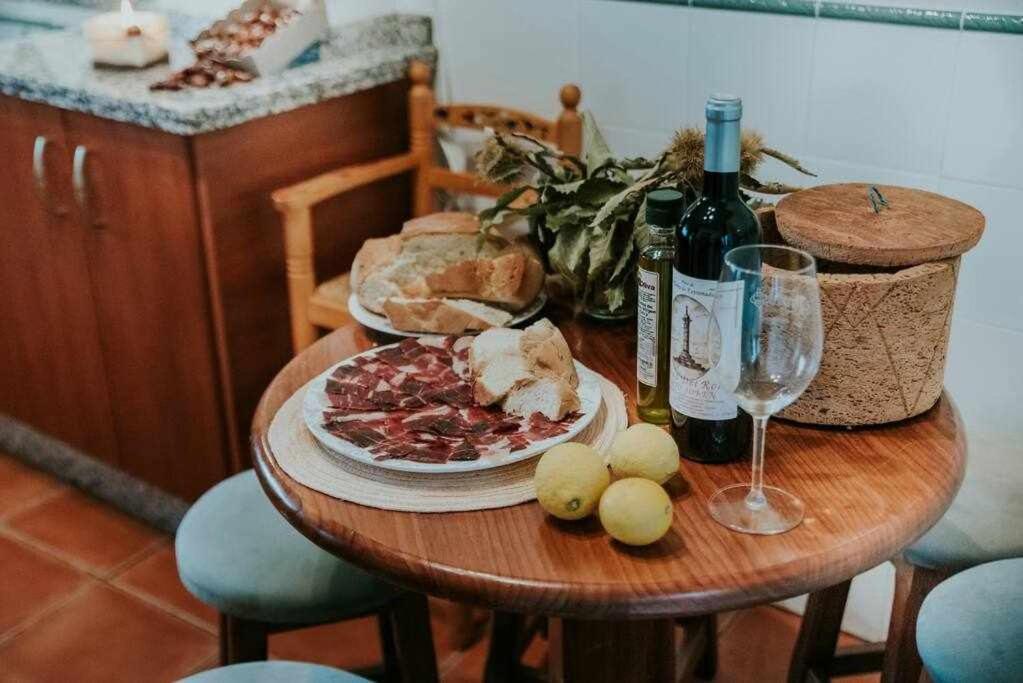 Casa Rural Con Jacuzzi, Sauna, Barbacoa Y Barra Cabeza la Vaca Ngoại thất bức ảnh