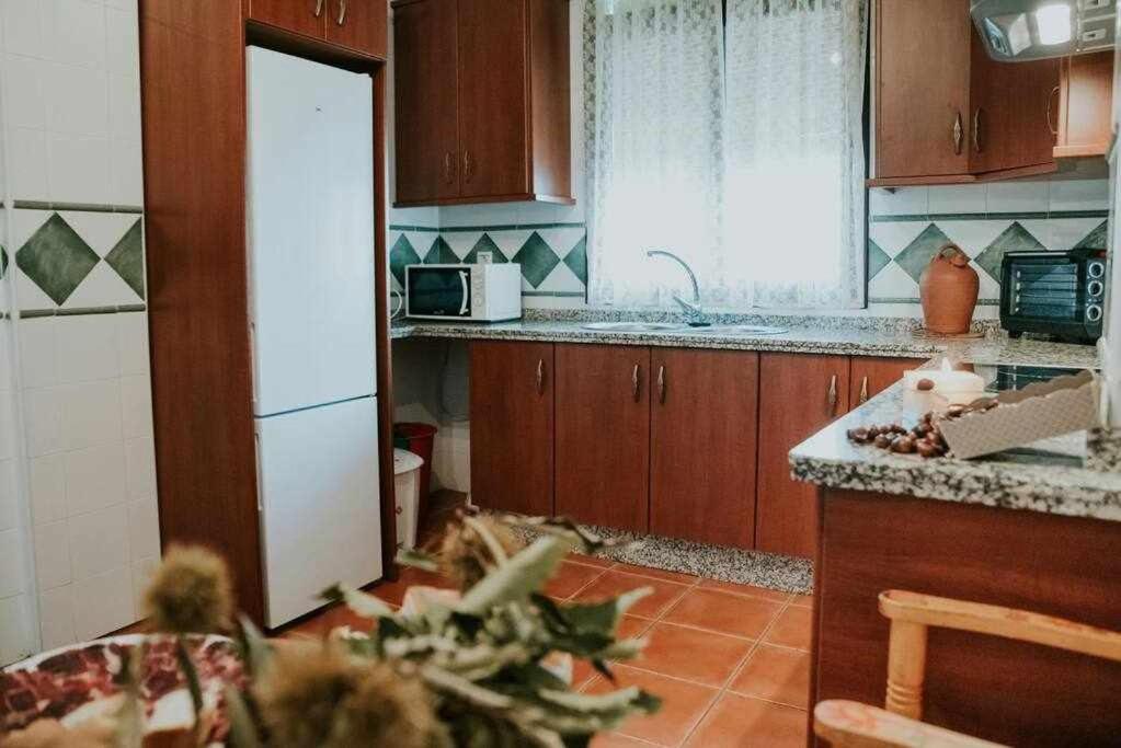 Casa Rural Con Jacuzzi, Sauna, Barbacoa Y Barra Cabeza la Vaca Ngoại thất bức ảnh